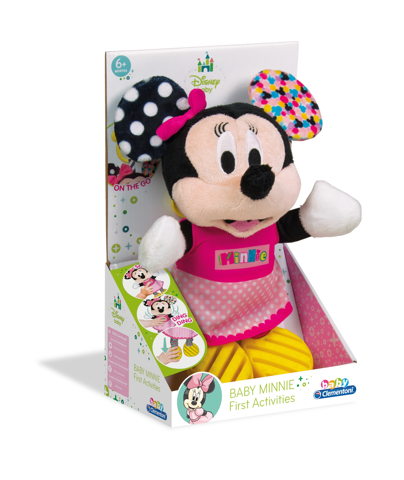Baby Minnie Pluchen Knuffel Clementoni