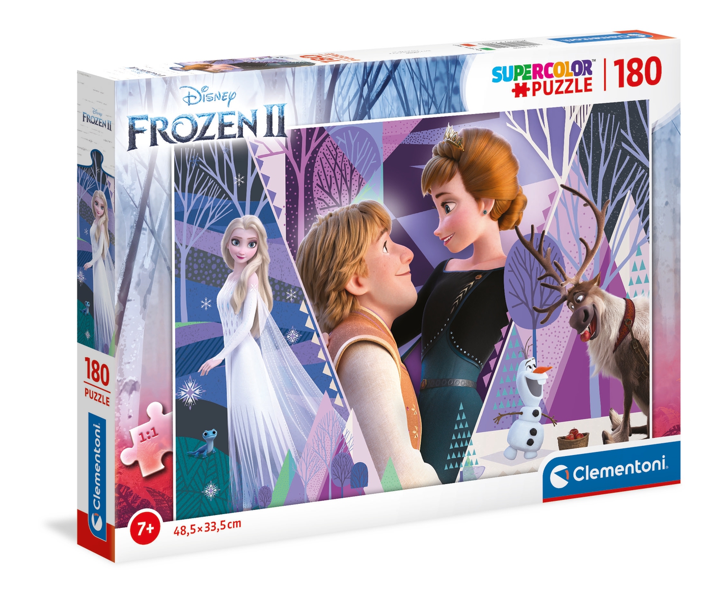 Disney Frozen 2 180 stukjes Supercolor Puzzle Clementoni