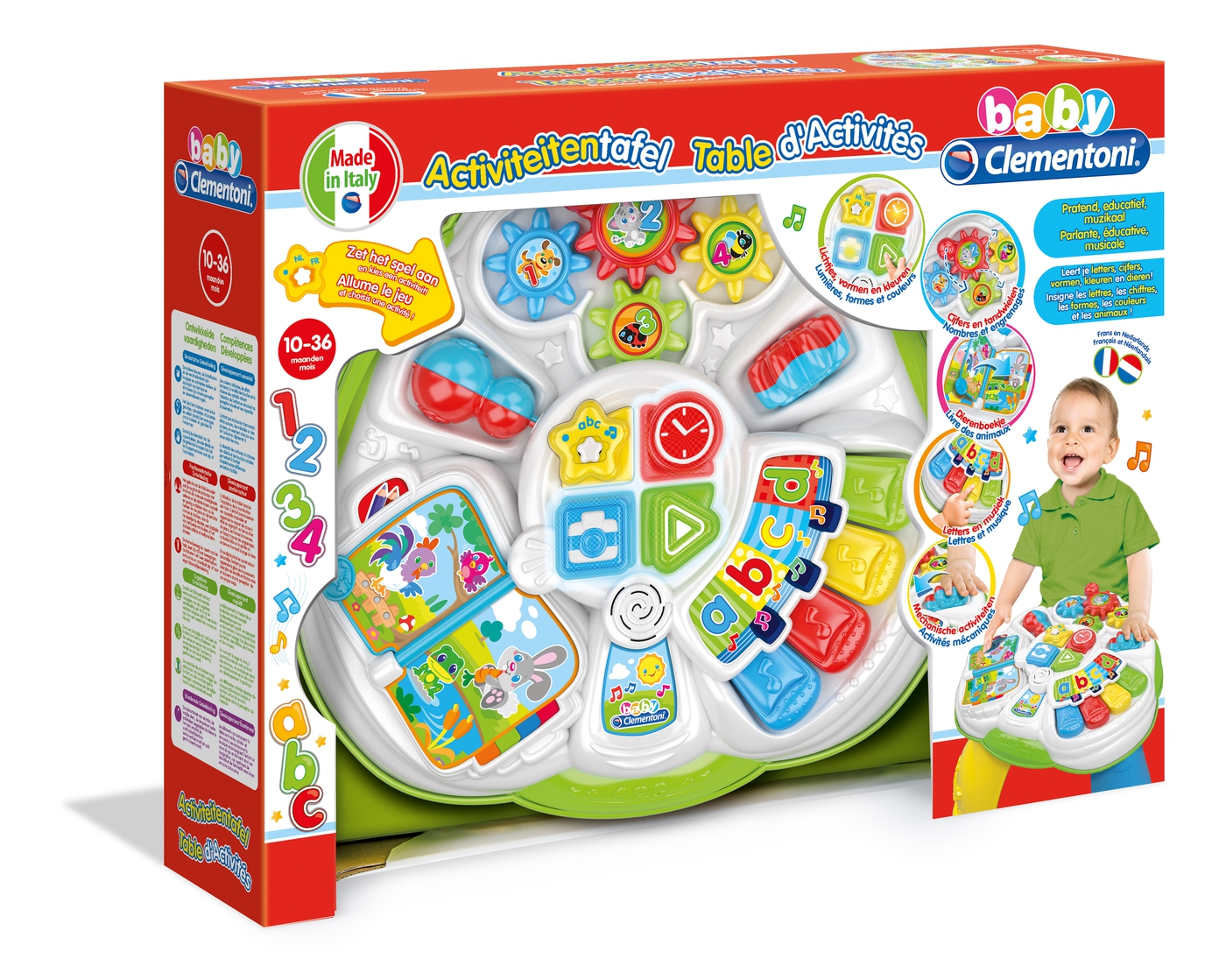 baby clementoni activity table