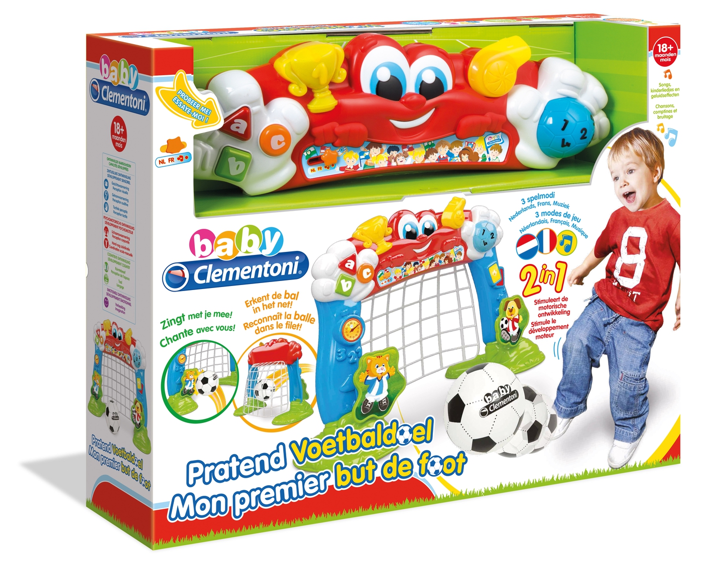 Pratend Voetbaldoel Mon Premier But De Foot Clementoni