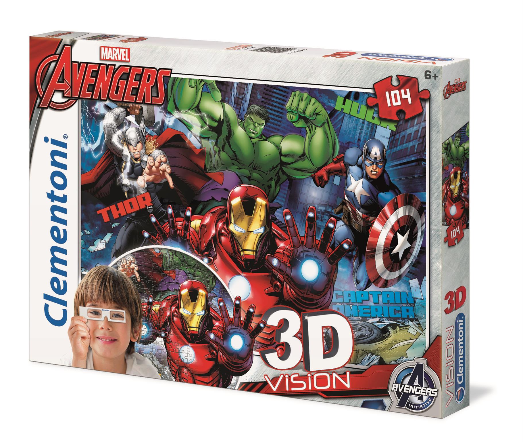 marvel avengers 3d puzzle