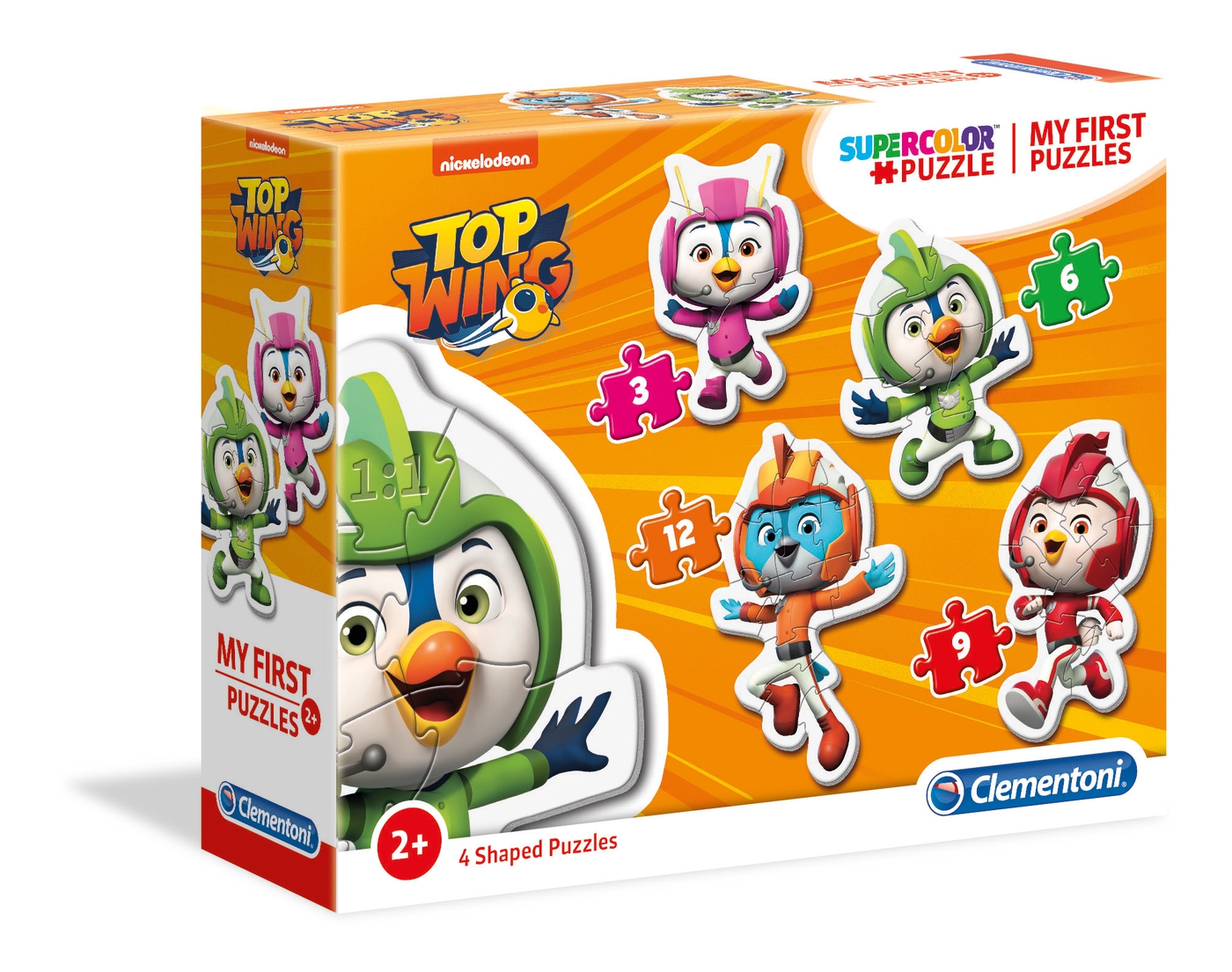 Top Wing 3 6 9 12 Teile My First Puzzle Clementoni