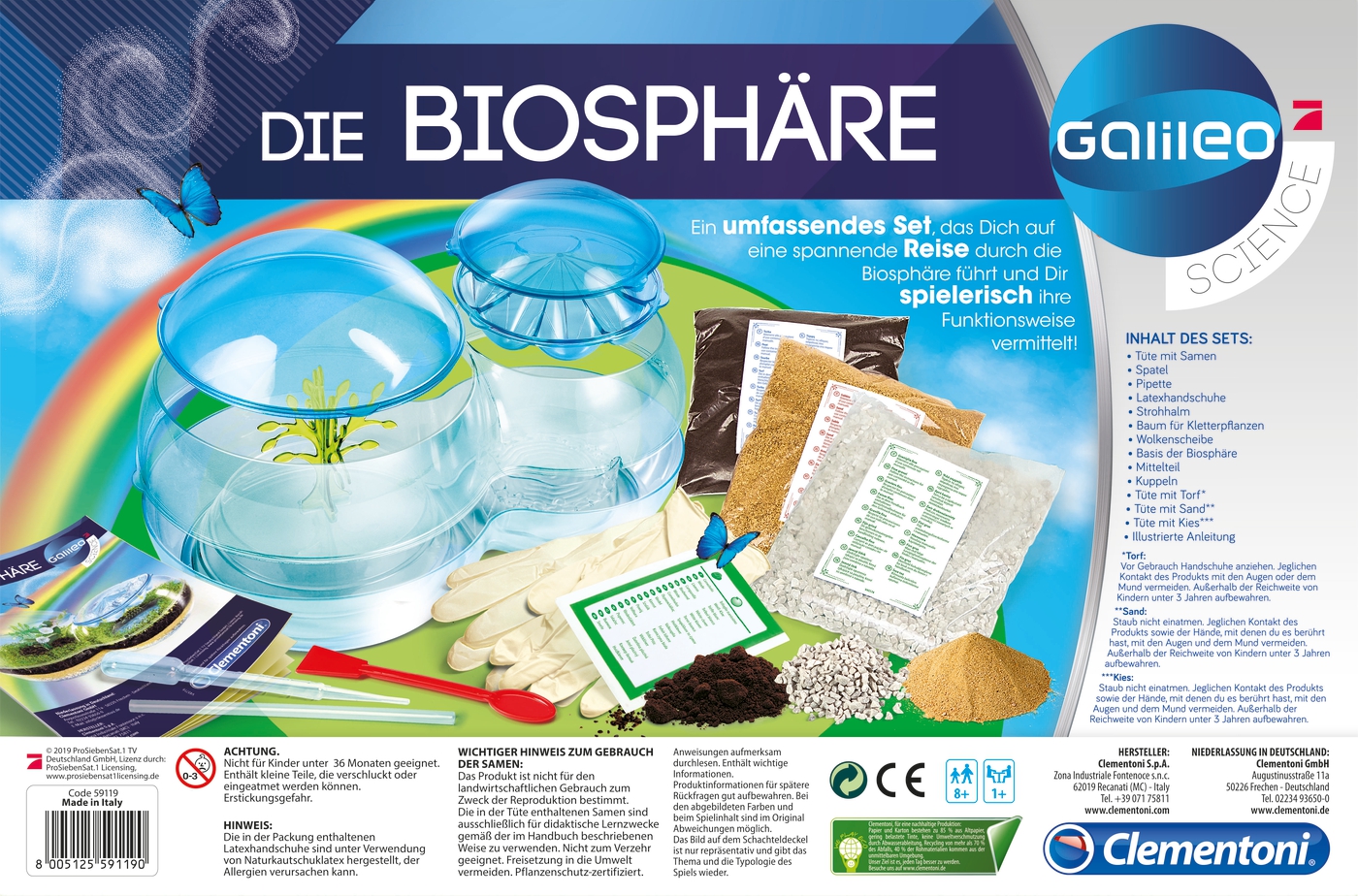 Die Biosphäre - Clementoni
