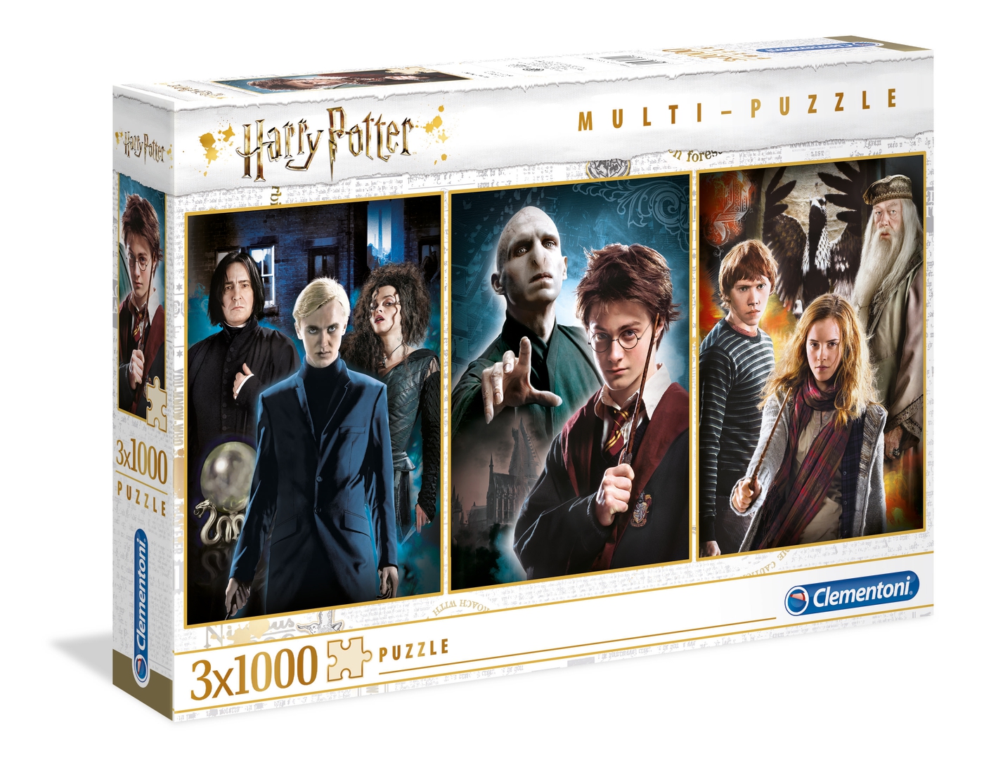 Wie Heißen Die 8 Teile Von Harry Potter Harry Potter - 3x1000 teile - Harry Potter - Clementoni