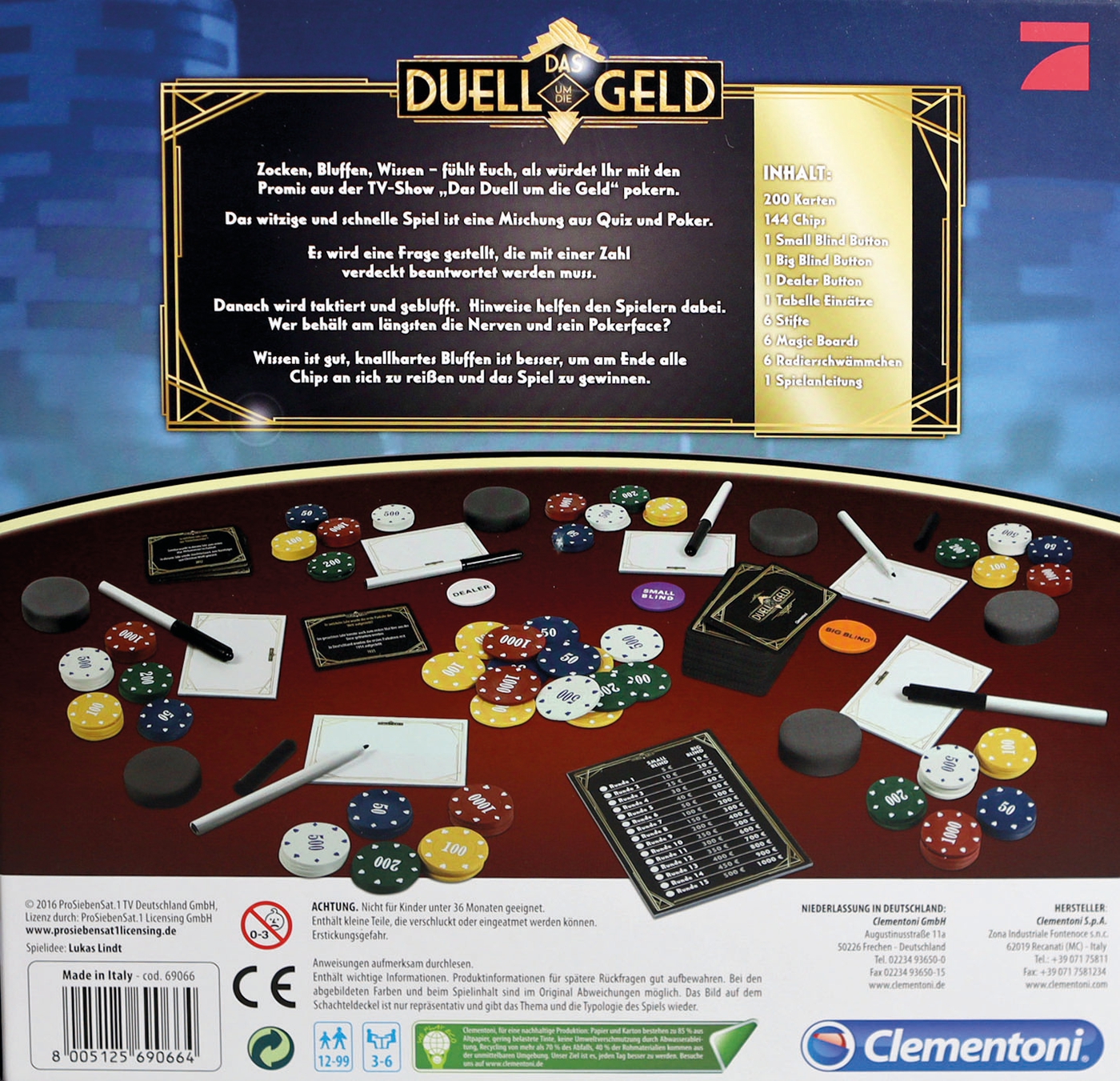 Das Duell um die Geld Clementoni