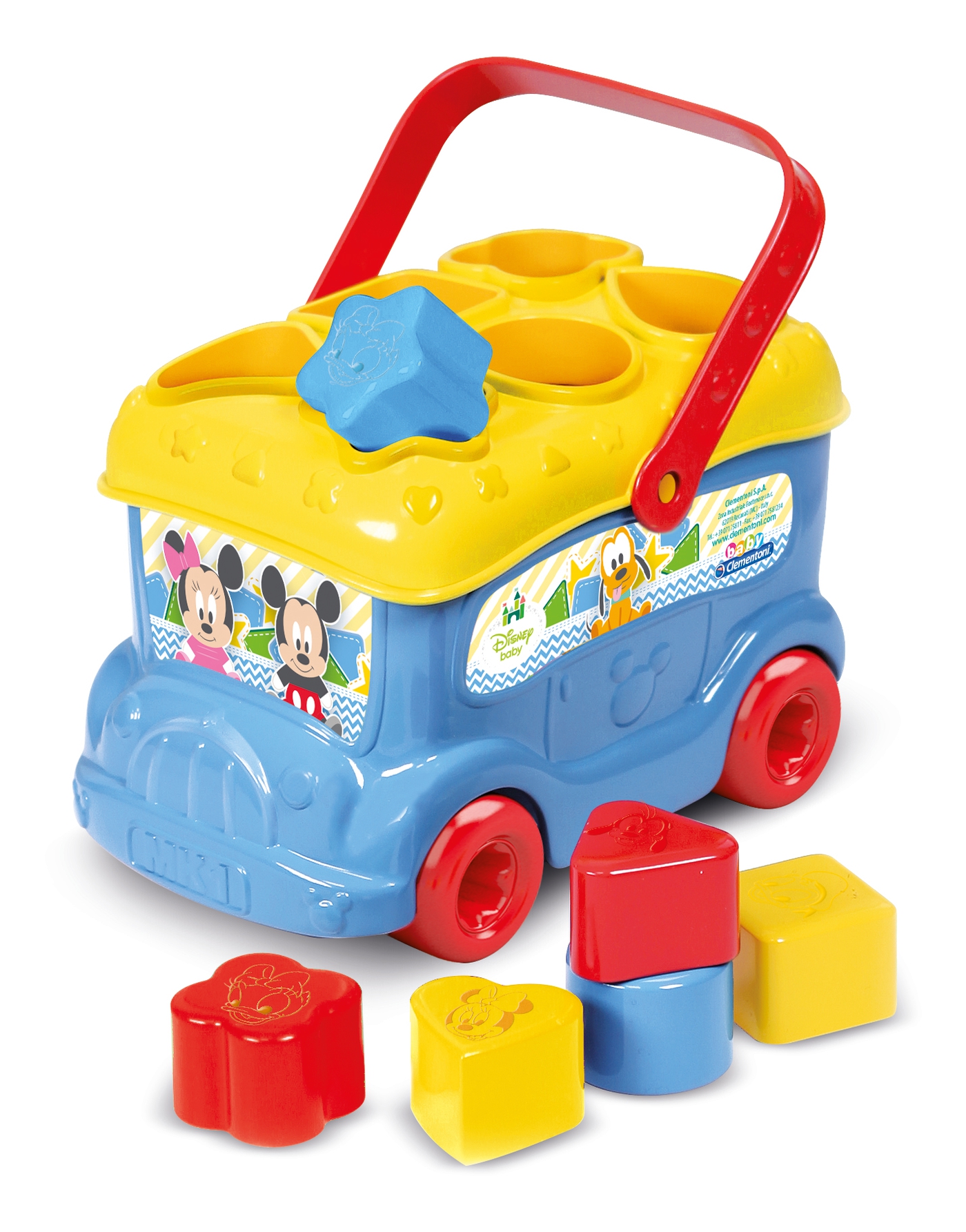 Baby Mickey Shape Sorter Bus Clementoni