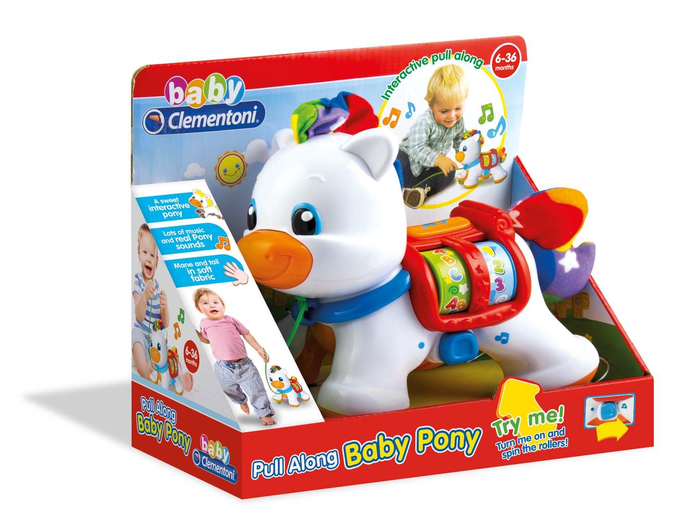 Pull Along Baby Pony Clementoni