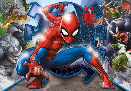 Marvel Spider-Man - 104 pcs - Supercolor Puzzle - Clementoni