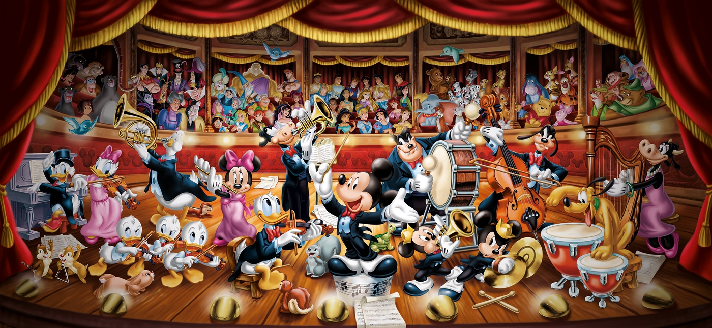 Clementoni 38010.7 Collection Disney Orchestra Puzzle 13200-Piece 