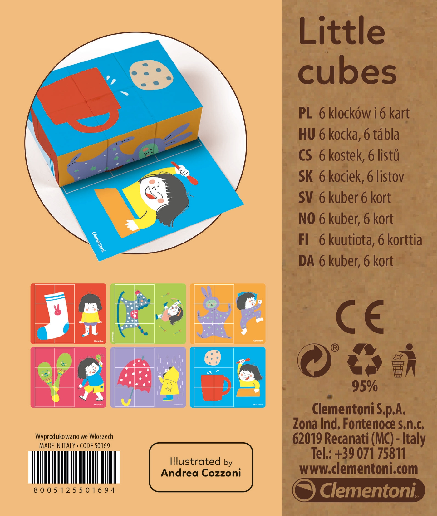 Little Cubes Objects Clementoni