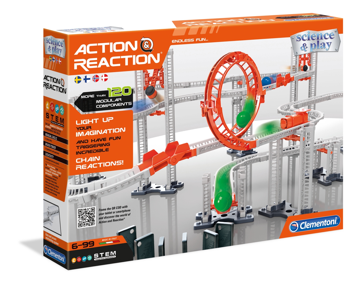 Clementoni 19216 Science Museum Action & Reaction Lifting System Toy for and 8 696563457902 