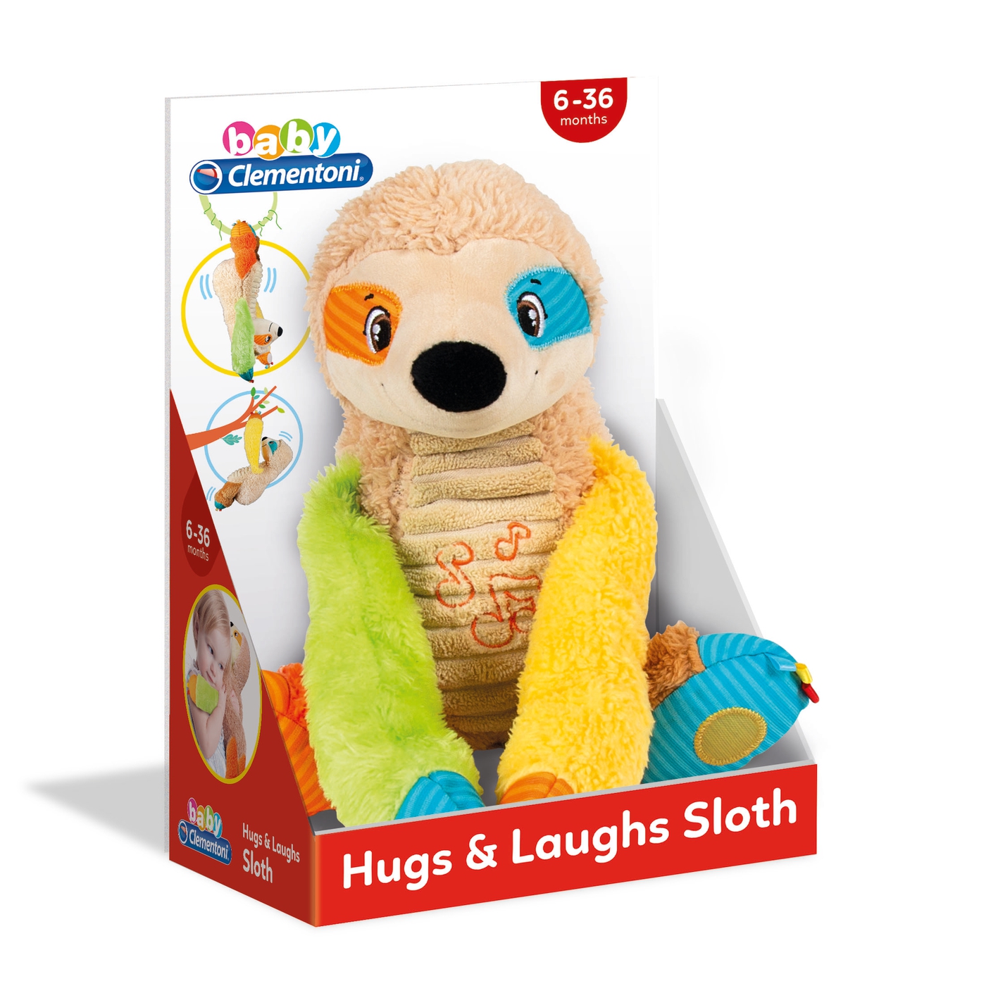 sloth baby toy