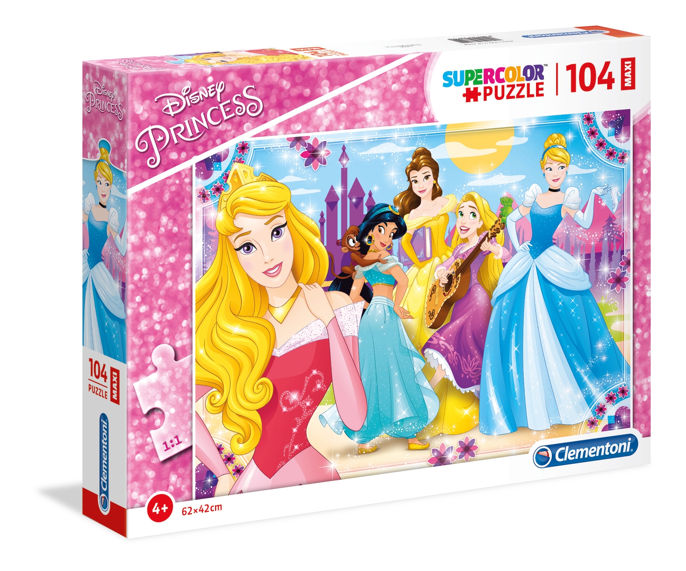 Disney Princess 104 pcs Supercolor Puzzle Clementoni