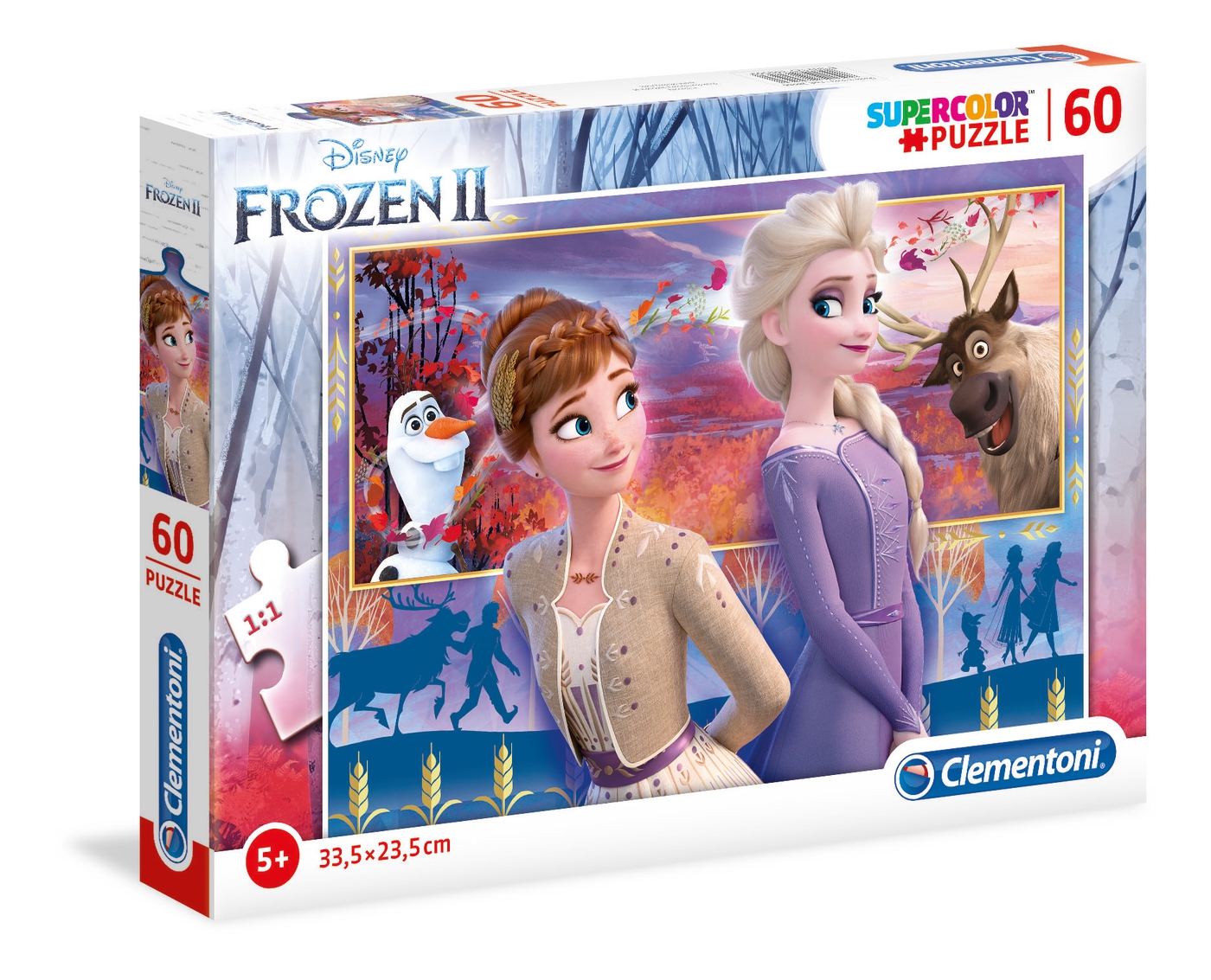 Disney Frozen 2 60 pcs Supercolor Puzzle Clementoni