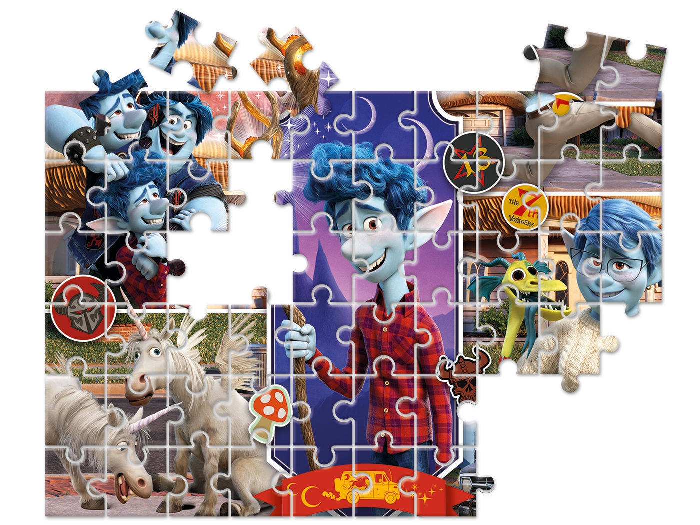 Disney Pixar Onward 60 Piece Jigsaw Puzzle From Clementoni Toys Games Jigsaws