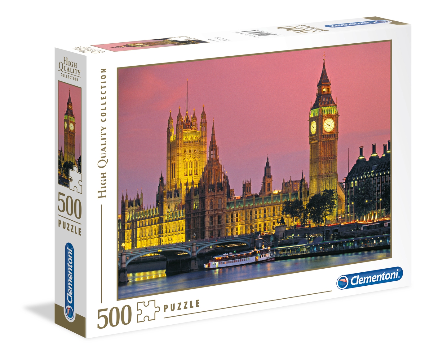 London 500 pcs High Quality Collection Clementoni