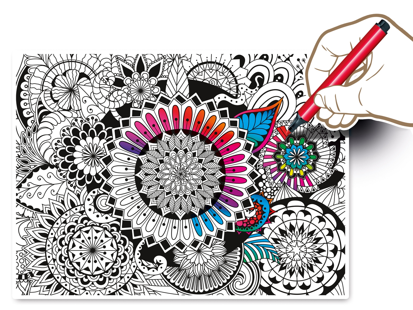 color therapy puzzle