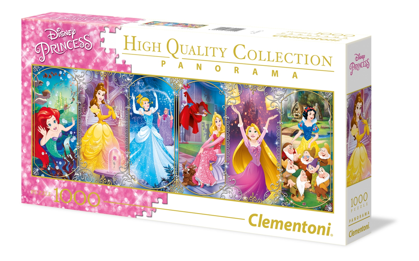 Disney Princess 1000 Pcs Panorama Puzzle Clementoni