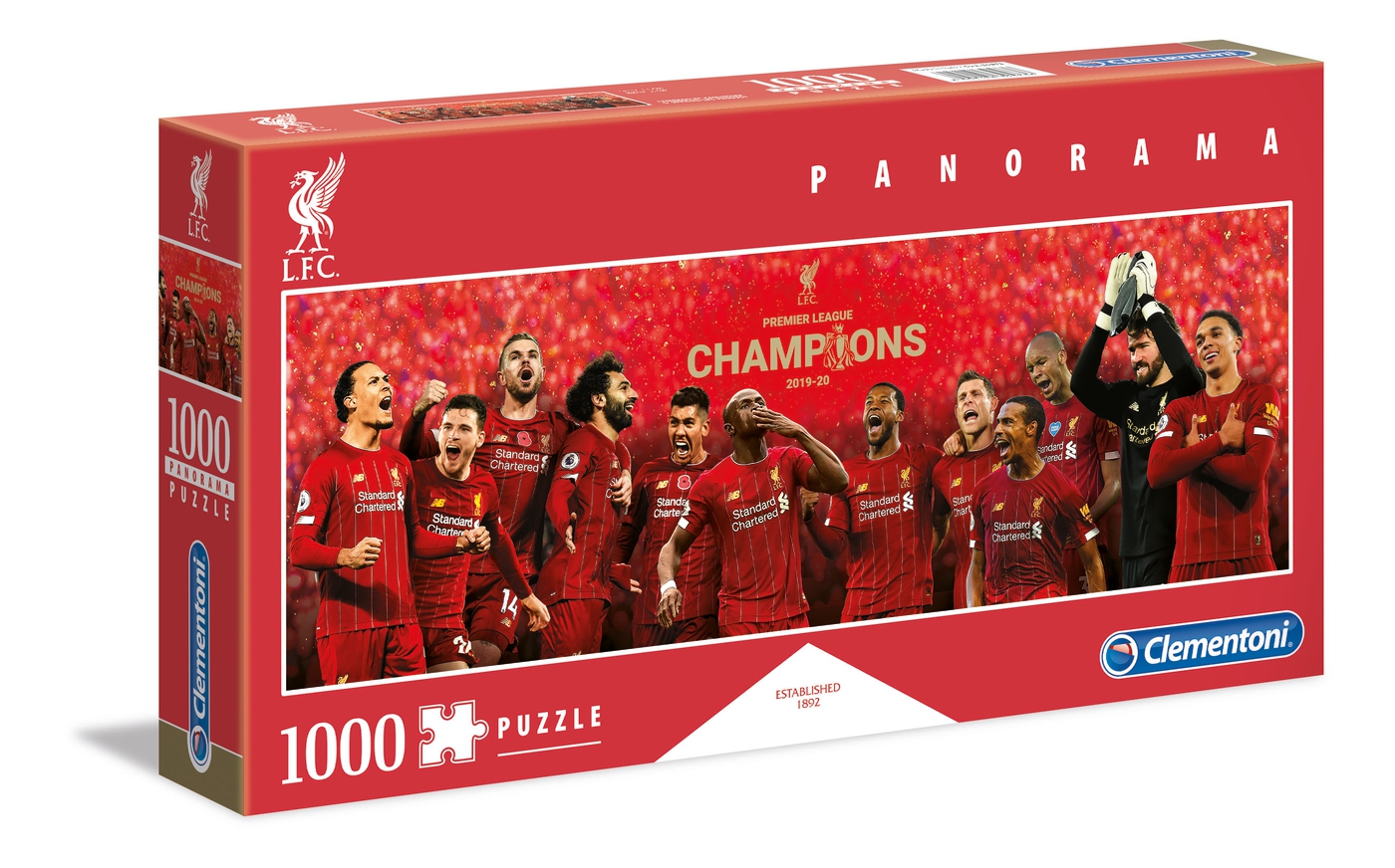 Liverpool F.C. 1000 pcs Panorama Puzzle Clementoni