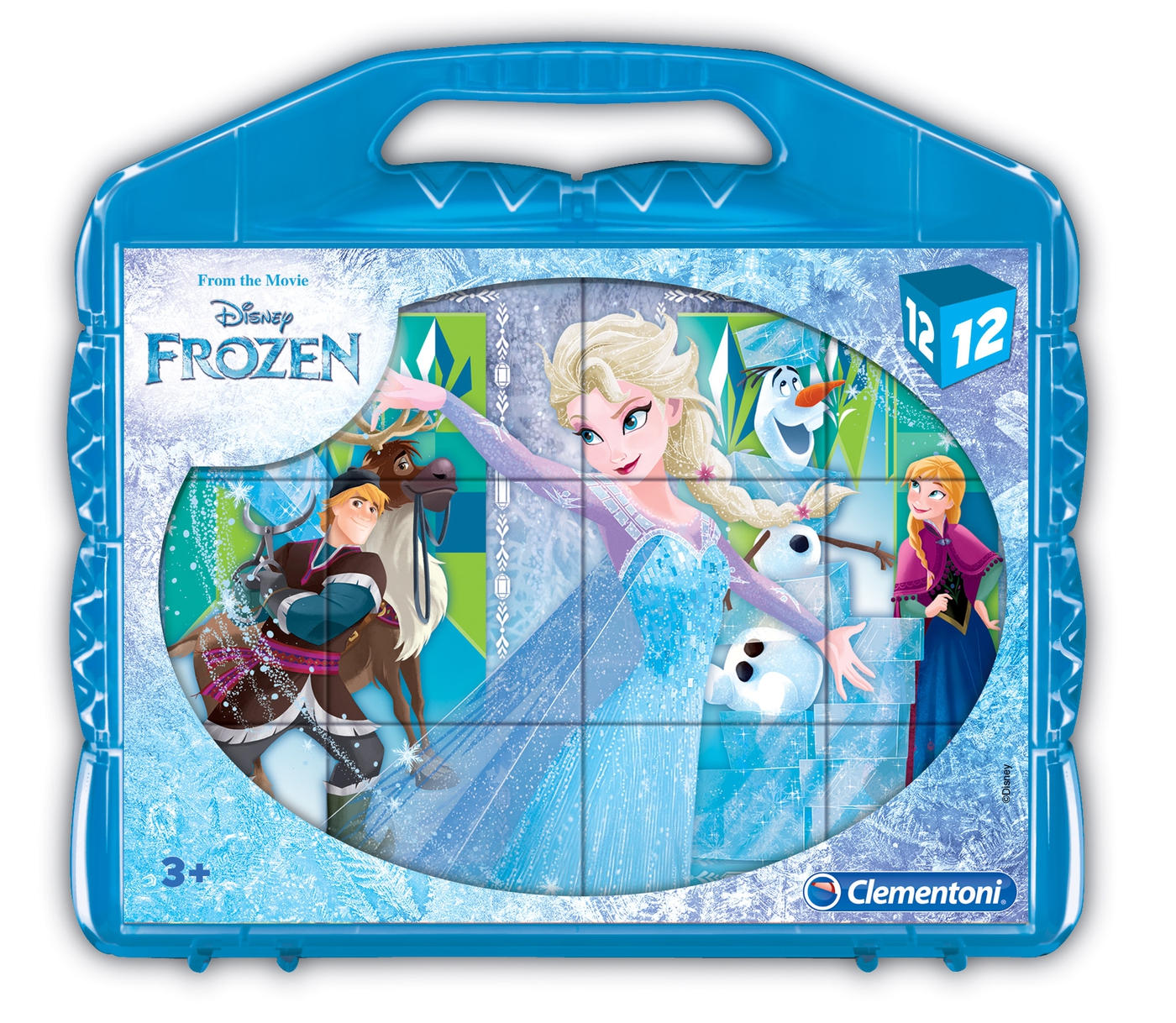Disney Frozen - 12 pcs - Cubes - Clementoni
