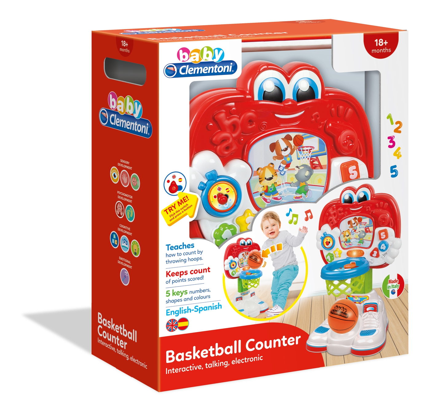 Basketball Counter Clementoni