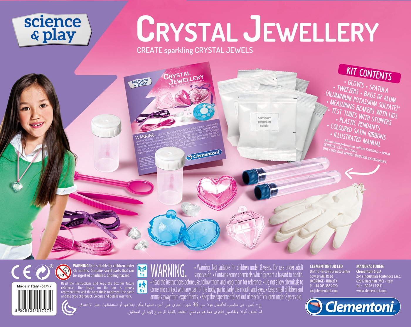 Crystals play. Crystals play