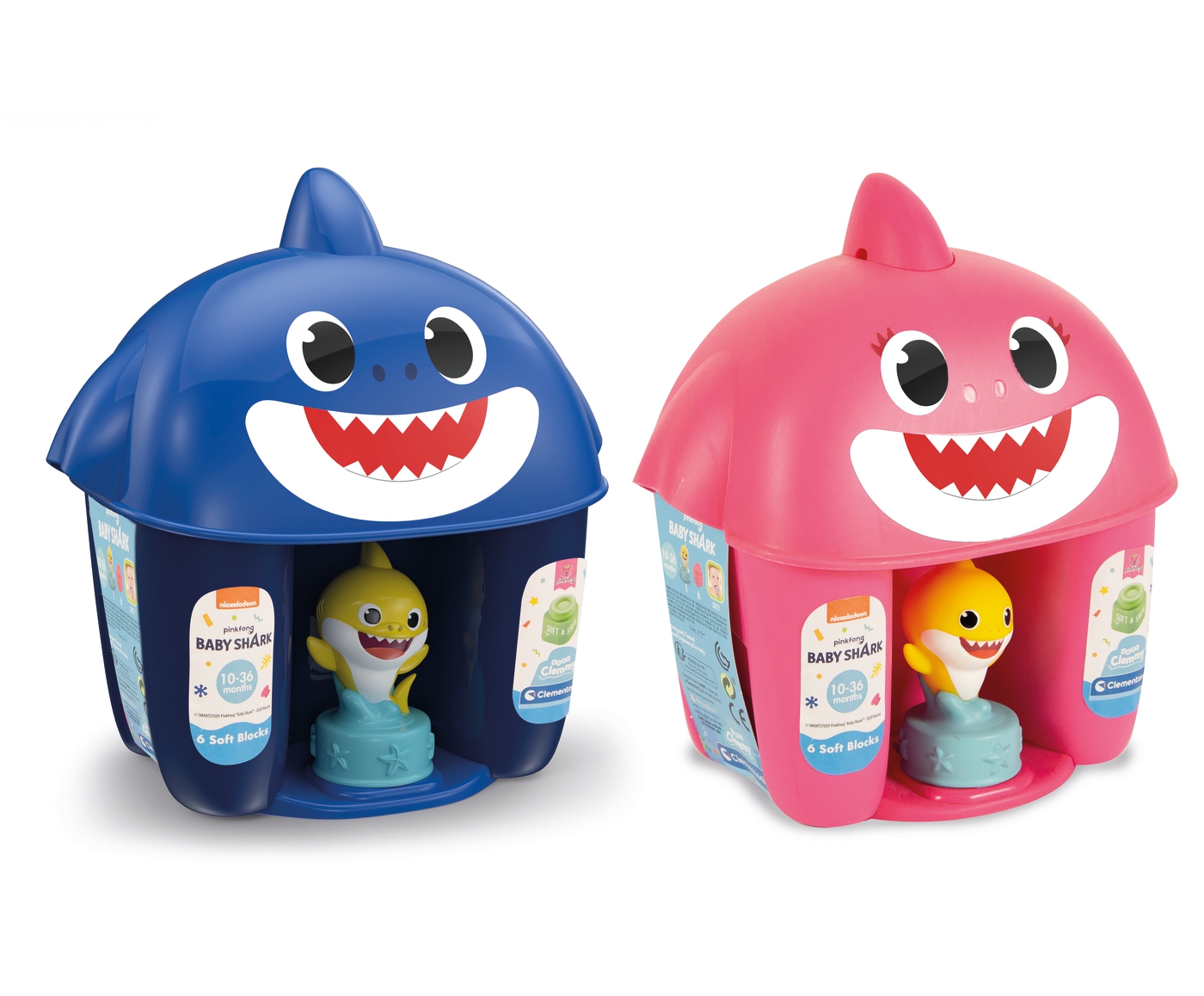 Cubo Baby Shark personajes - Clementoni
