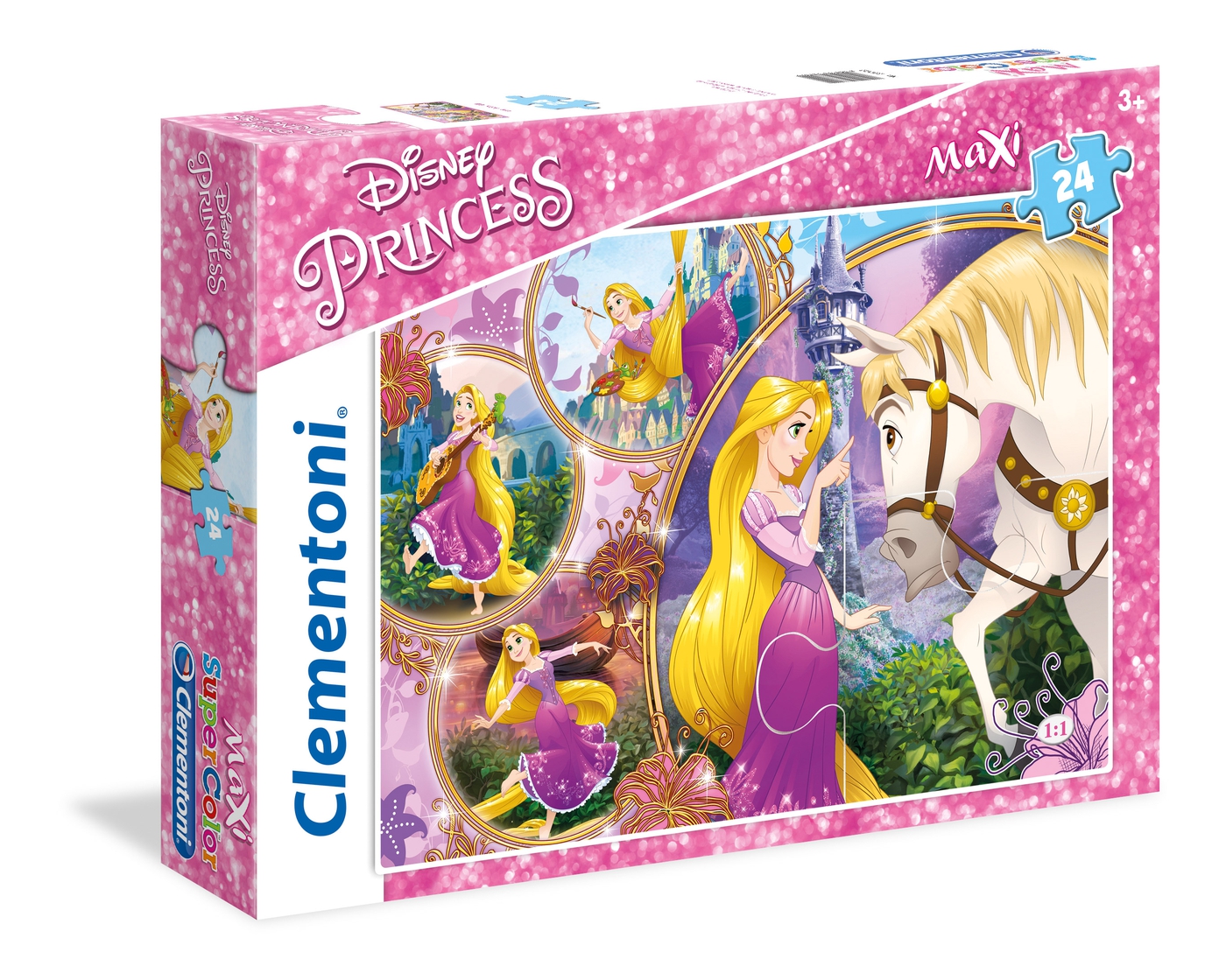 24-piece puzzle Supercolor n Clementoni CLEMENTONI Disney Princess Tangled 23702 