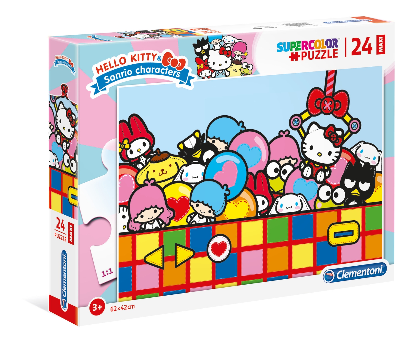 Hello Kitty 24 piezas Supercolor Puzzle Clementoni