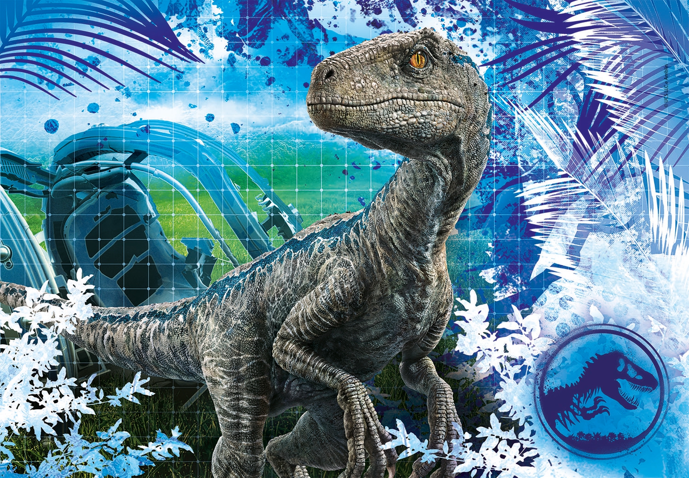 Jurassic World Puzzles | Puzzle 3D rond 72 p – WEWMO