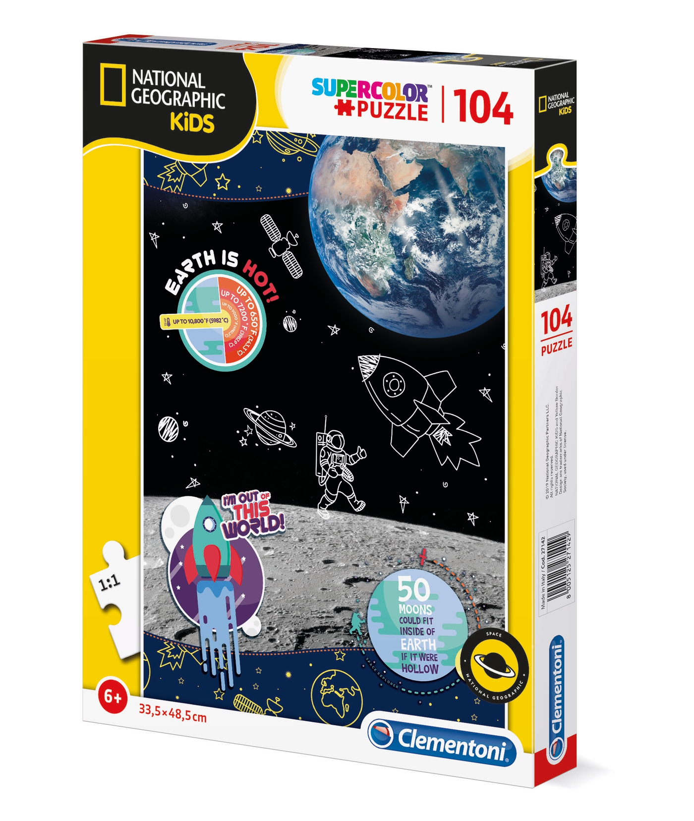 Cosmos Space-Bubbles Clementoni investigar experimentar a partir de 8 años