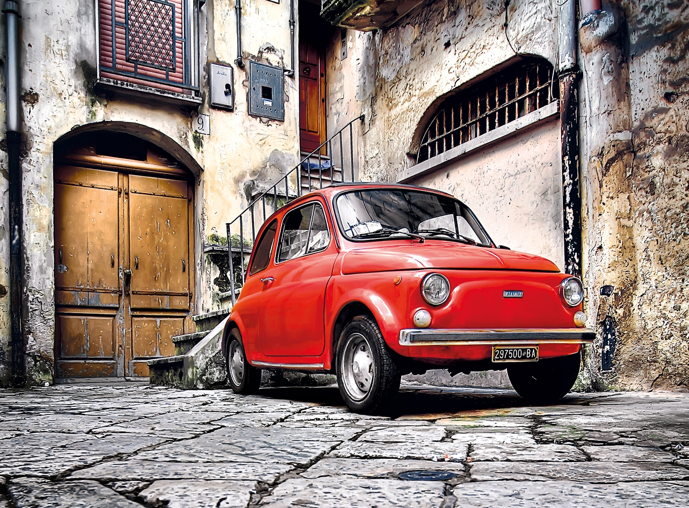 Clementoni 30575 Fiat 500-500 Teile Puzzle High Quality Collection 