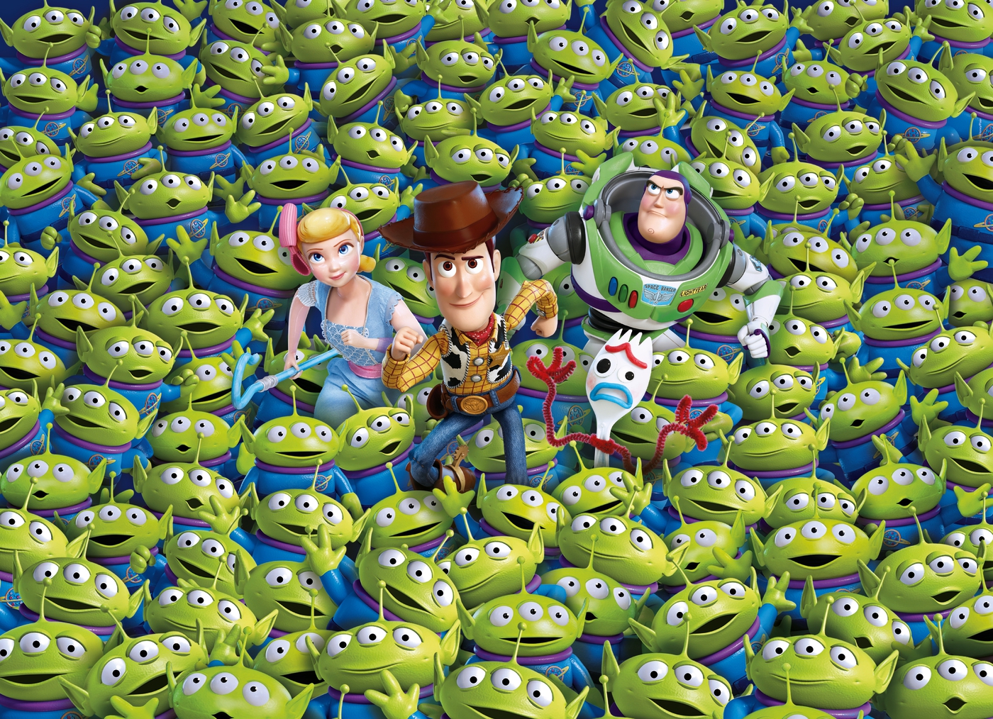 1000 Piece Jigsaw Clementoni Disney Pixar Toy Story 4 Impossible Puzzle 