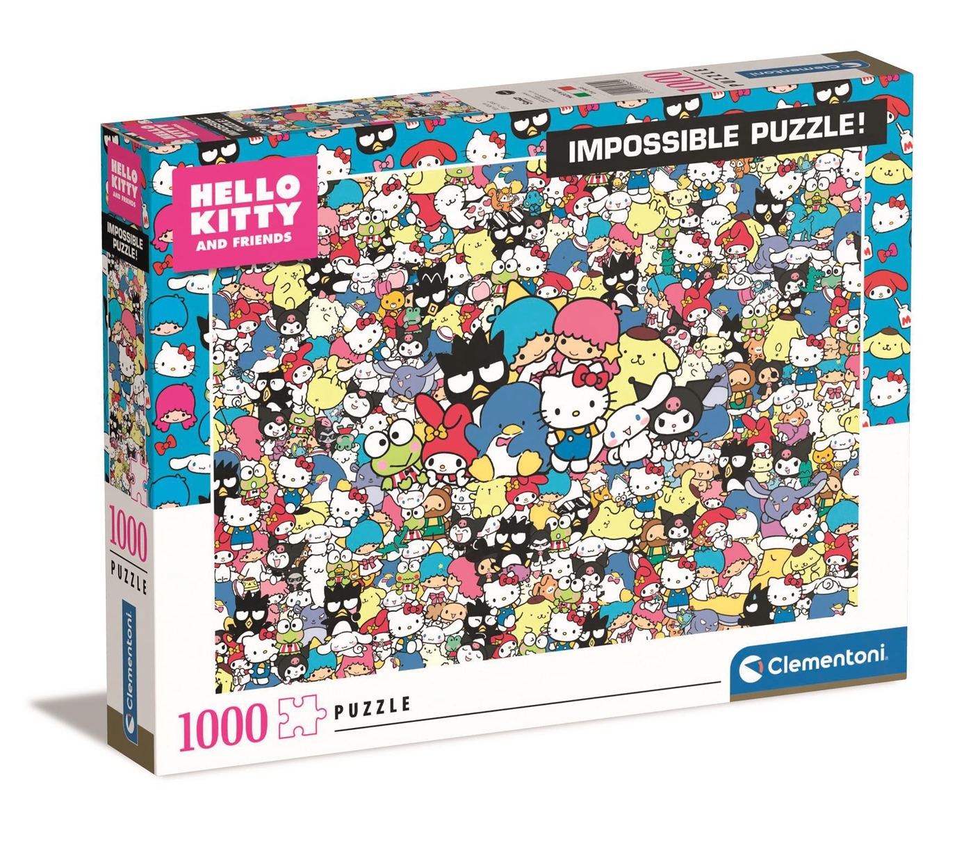 Puzzle 1000 Pièces Clementoni Hello Kitty 