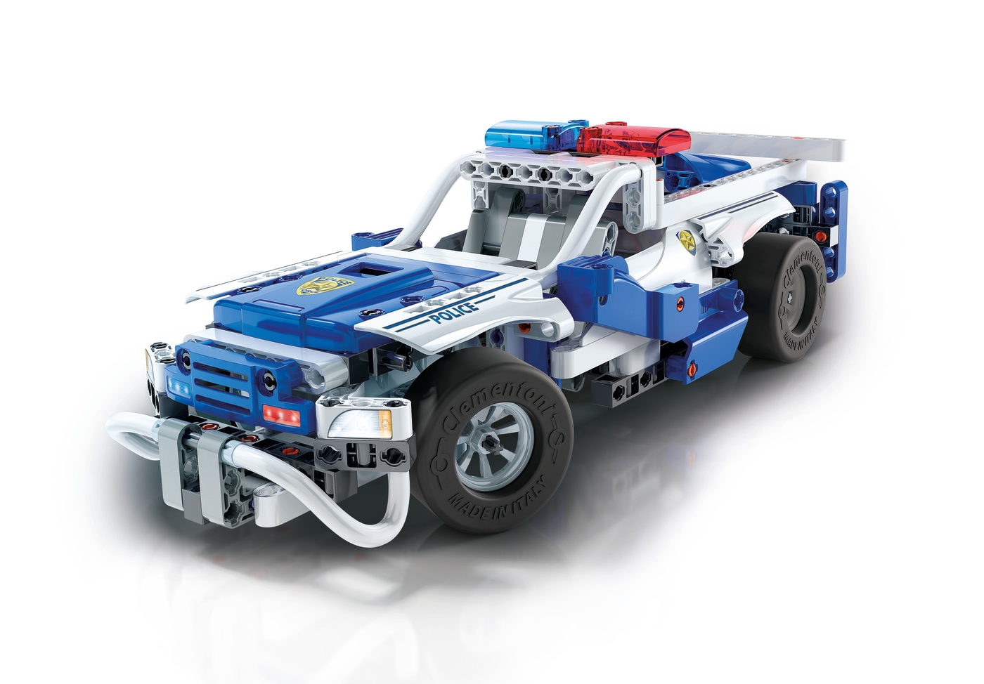 coche teledirigido policia