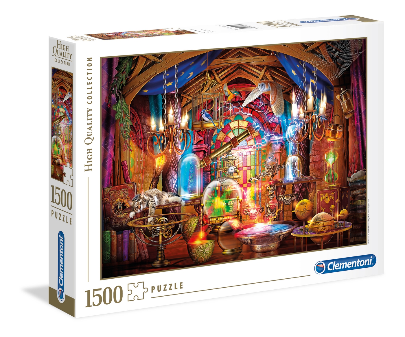 Clementoni Puzzle 1500 Pieces Wizard's Workshop 31813 