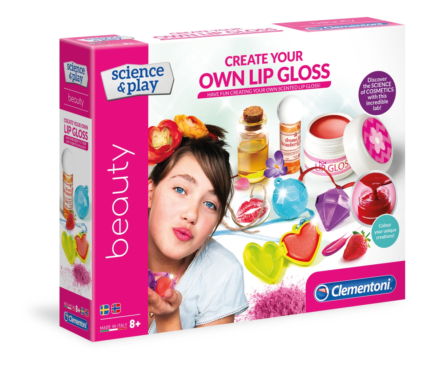 Clementoni Sciences & Play créer votre propre Lip Gloss Set 