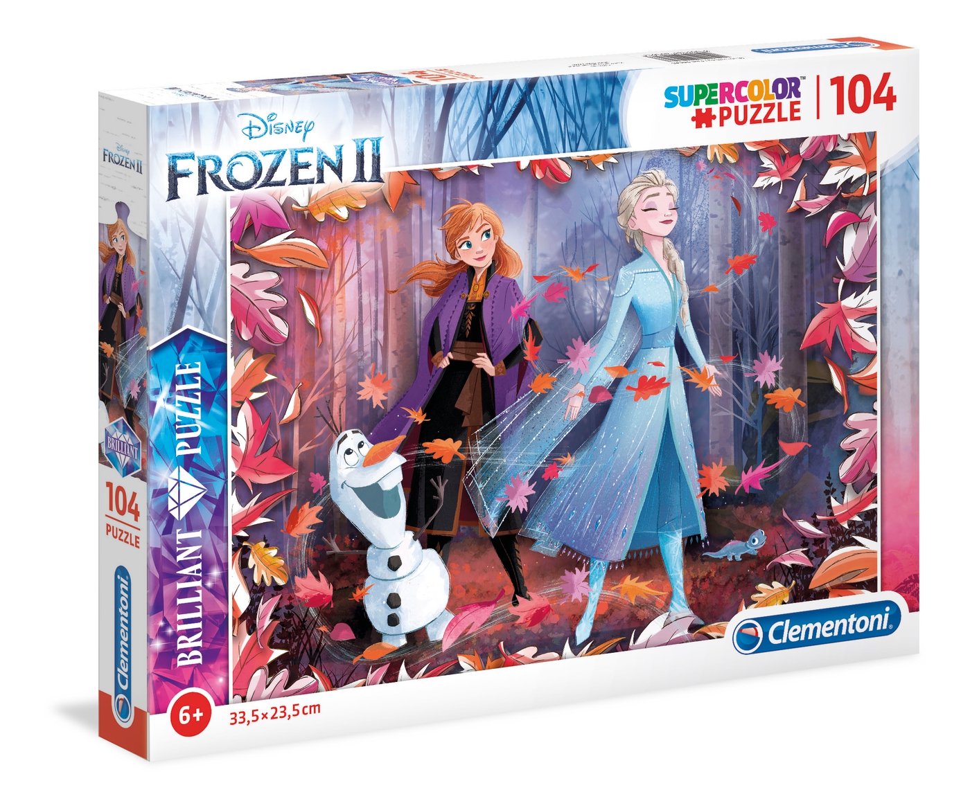 Disney Frozen 2 104 pièces Brilliant Puzzle Clementoni