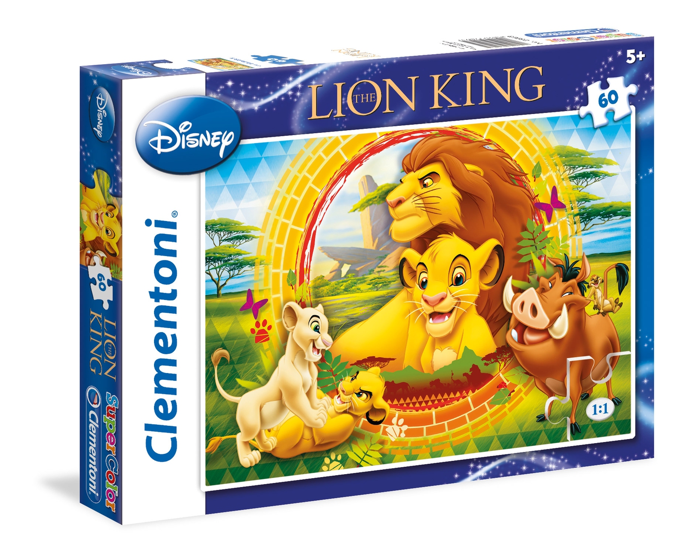 Disney The Lion King The Circle Of Life 60 Pcs Supercolor Clementoni