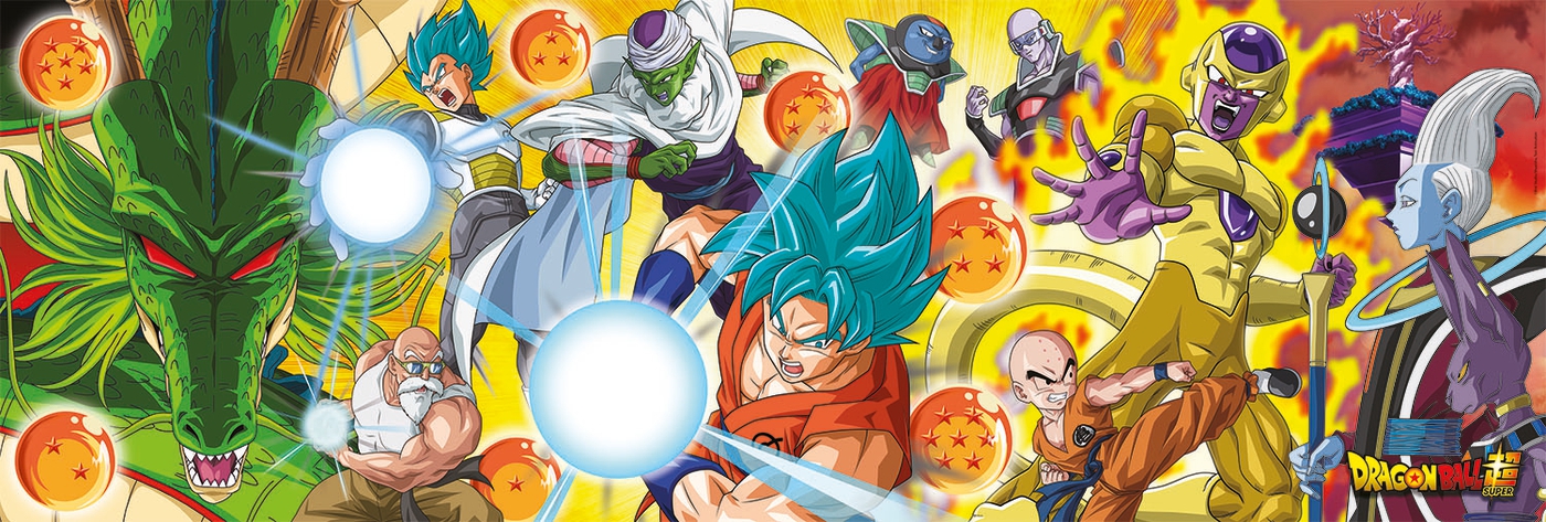 Dragon Ball - 1000 pièces - Panorama Puzzle - Clementoni
