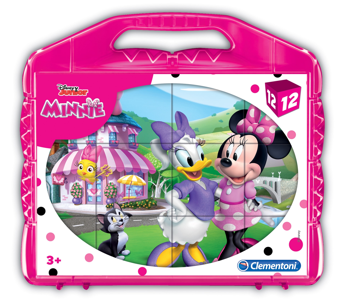 Disney Minnie 12 pièces Cubes Clementoni