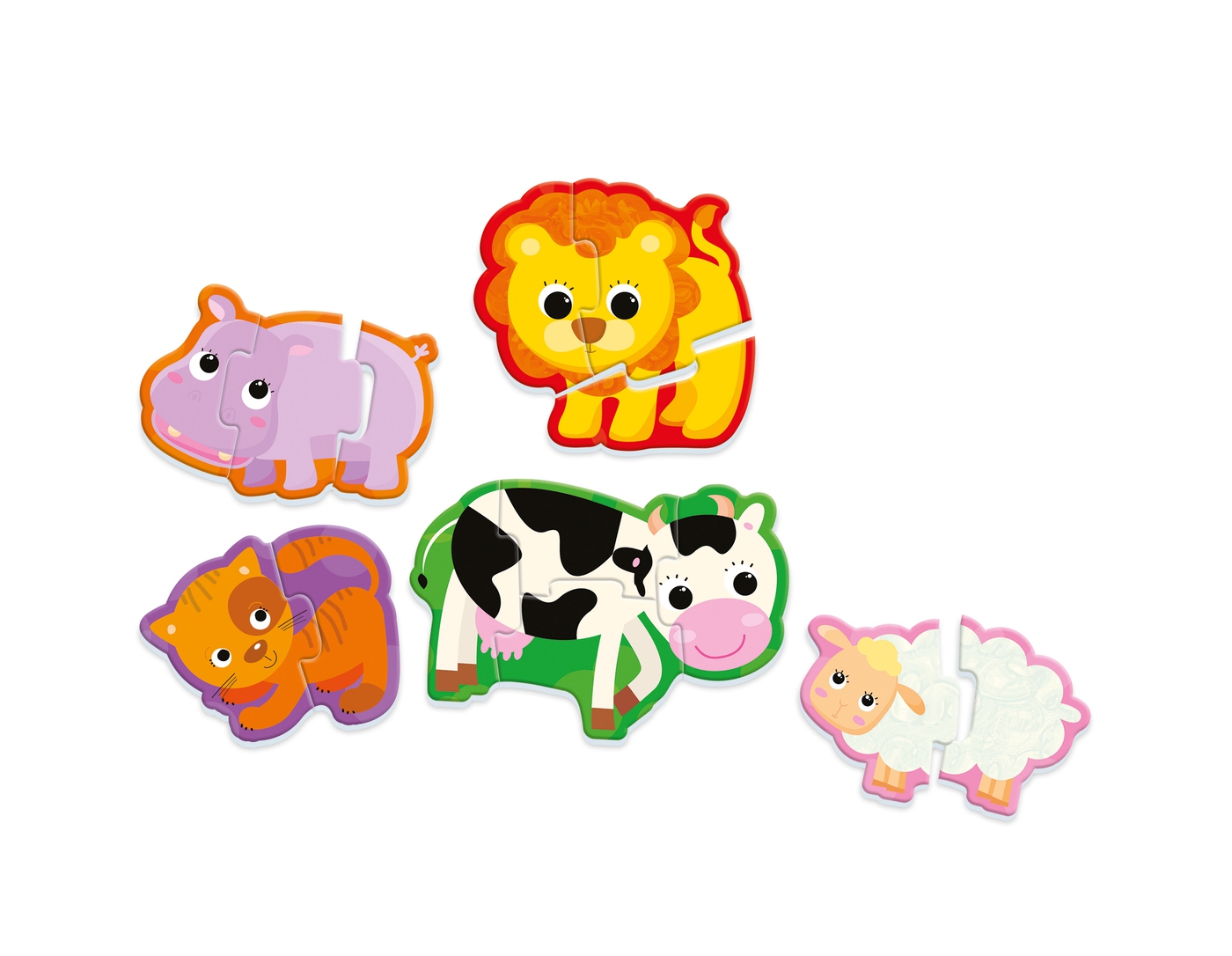 Mes animaux à assembler - Clementoni