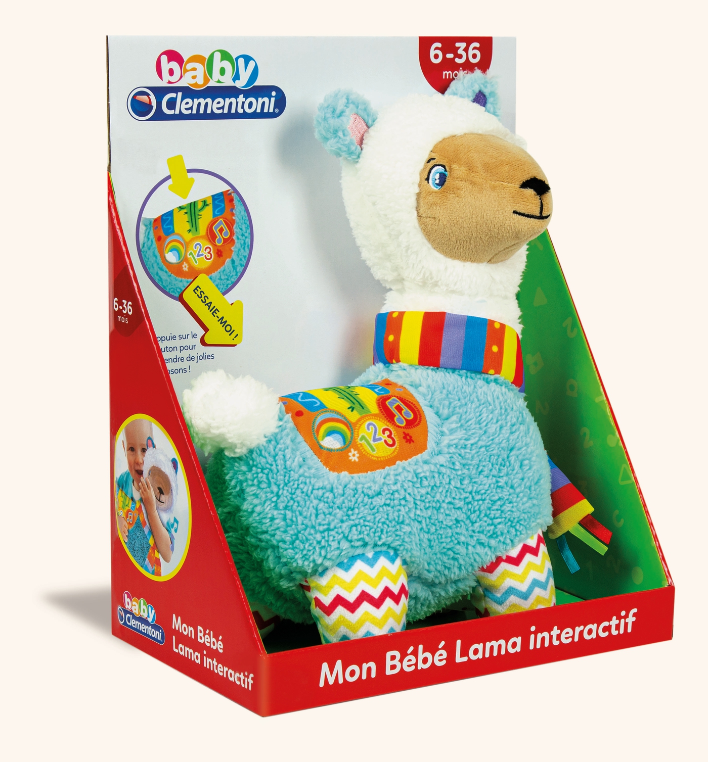 Mon Bebe Lama Interactif Clementoni Mon Bebe Lama Interactif Clementoni