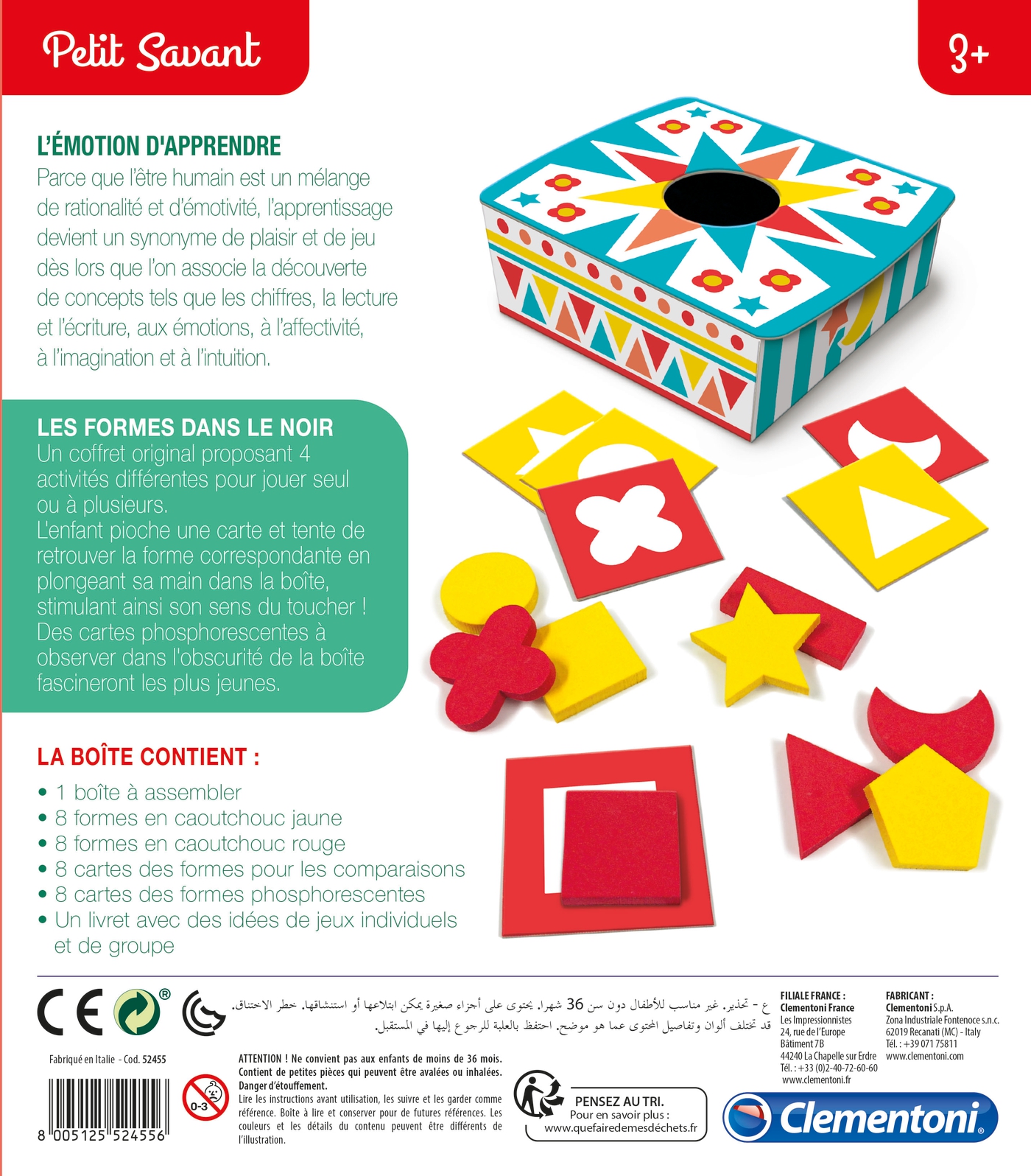 Les Formes Dans Le Noir Clementoni