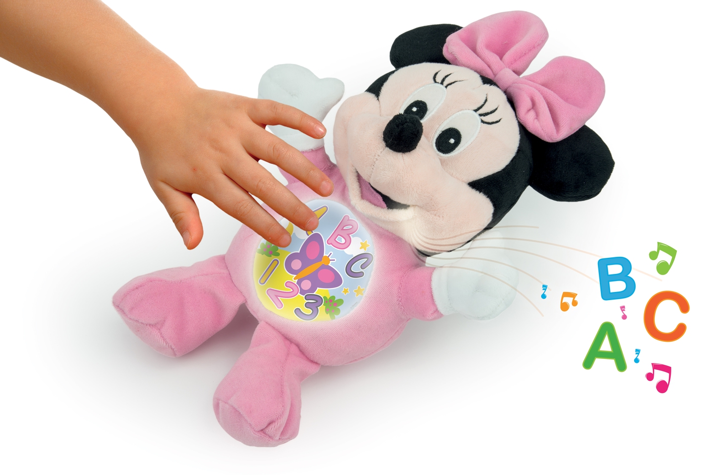 Clementoni - Montessori - Baby Minnie - Peluche A Habiller