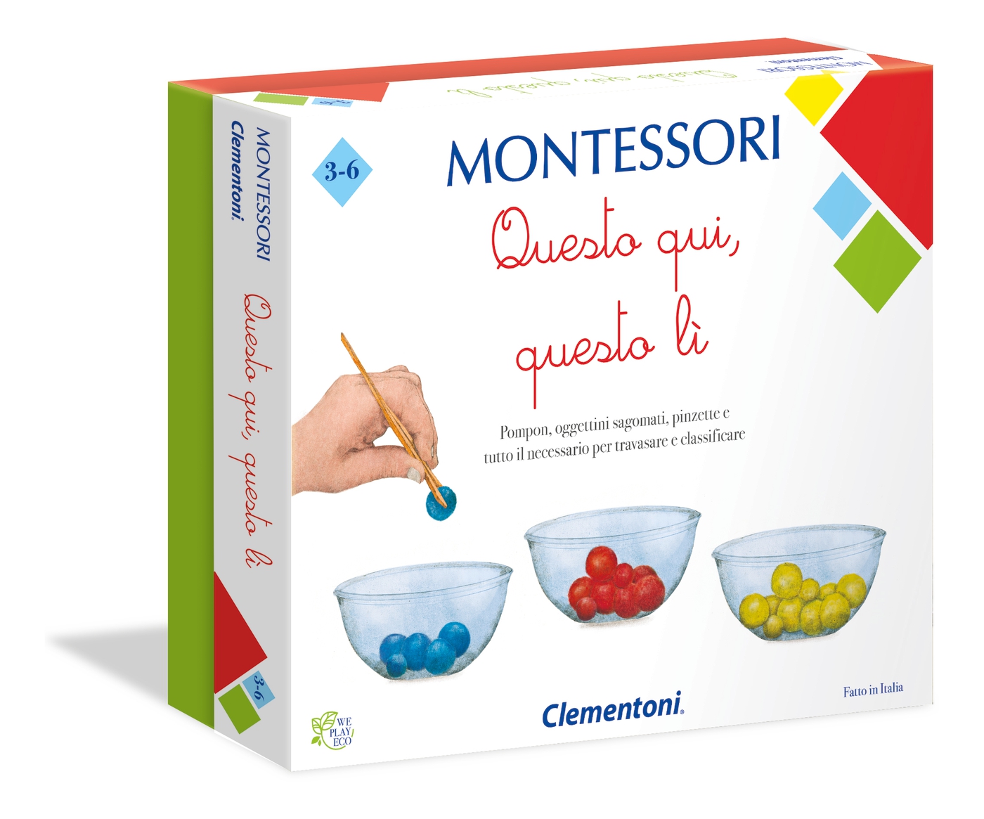 Montessori Questo qui, questo lì Clementoni