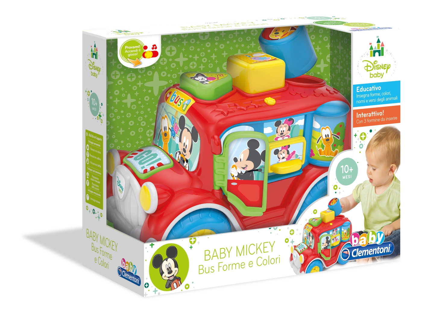 baby mickey shape sorter bus