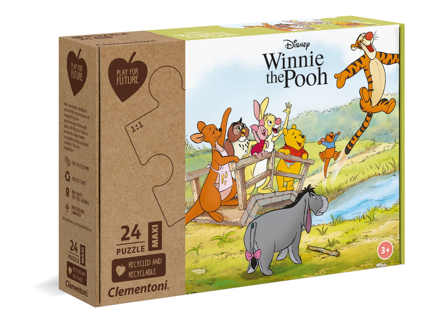 Winnie The Pooh 24 pezzi Play for Future Clementoni Winnie The Pooh 24 pezzi Play for Future Clementoni
