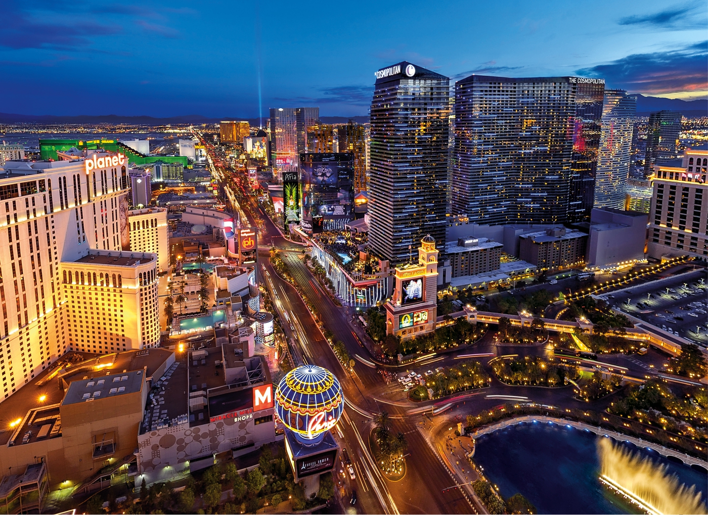 Las Vegas 1000 pcs Virtual Reality Clementoni