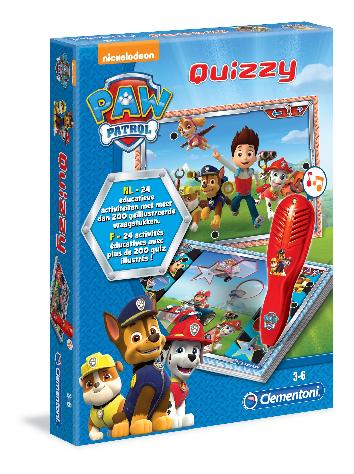 clementoni paw patrol activity table